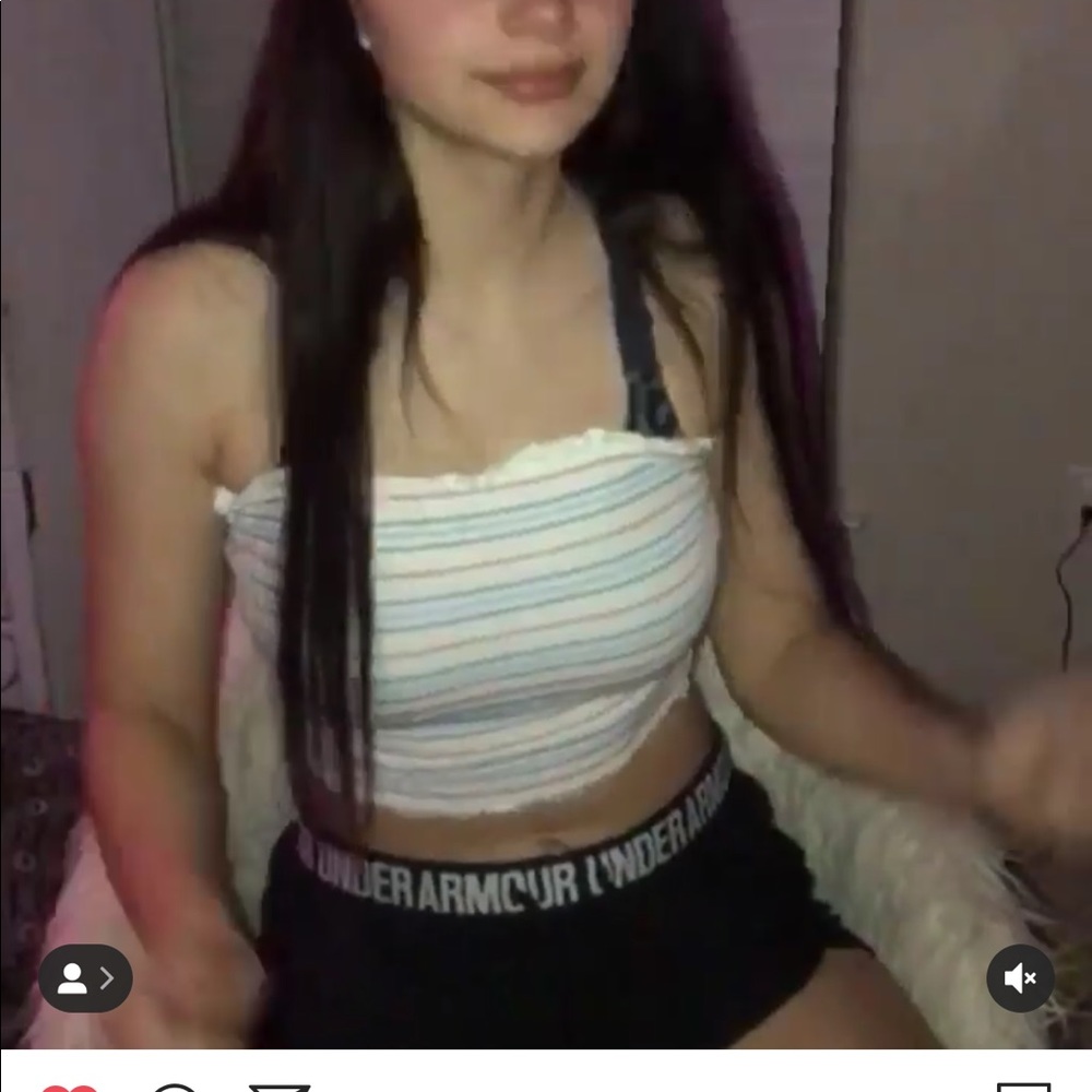 a colorful crop top